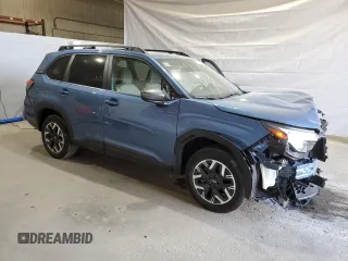 2025 Subaru Forester Premium with VIN JF2SLDDC9SH471002, listed as a Copart auction lot 56819605 with 3,711 mi miles and Salvage title. Bid and sale history available at DreamBid. Image 4.