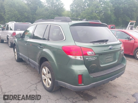 2011 Subaru Outback Premium with VIN 4S4BRDHC5B2329168, listed as a IAAI auction lot 42706057 with 210,621 mi miles and . Bid and sale history available at DreamBid. Image 3.