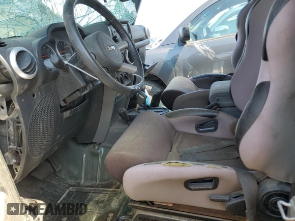 2008 Jeep Wrangler Sahara with VIN 1J4FA54178L653453, listed as a Copart auction lot 45490235 with 95,250 mi miles and Salvage title. Bid and sale history available at DreamBid. Image 7.