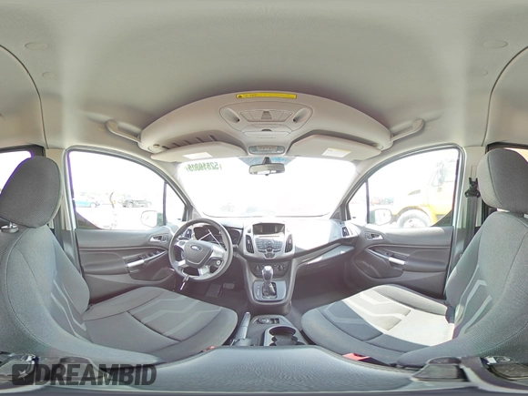 2015 Ford Transit Connect XLT with VIN NM0GE9F7XF1177695, listed as a Copart auction lot 57456015 with 84,497 mi miles and Salvage title. Bid and sale history available at DreamBid. Image 15.
