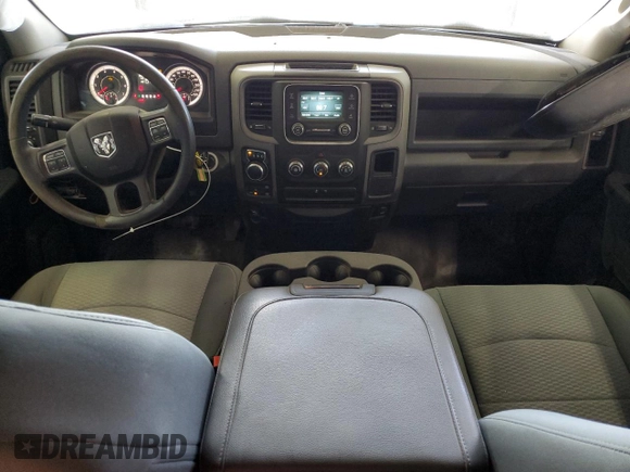 2018 Ram 1500 Express with VIN 1C6RR7FG5JS345662, listed as a Copart auction lot 60254455 with 84,384 mi miles and Salvage title. Bid and sale history available at DreamBid. Image 8.