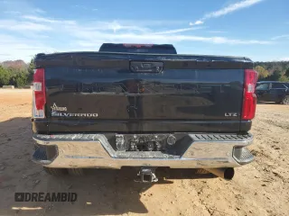 2024 Chevrolet Silverado 3500HD LTZ with VIN 1GC4YUEY0RF270095, listed as a Copart auction lot 82200454 with 12,758 mi miles and Salvage Title. Bid and sale history available at DreamBid. Image 6.