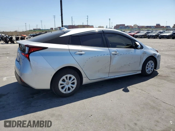 2021 Toyota Prius L Eco with VIN JTDKAMFU4M3139379, listed as a Copart auction lot 50362825 with 133,148 mi miles and Salvage Title. Bid and sale history available at DreamBid. Image 3.