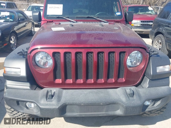 2022 Jeep Wrangler Unlimited High Tide with VIN 1C4HJXDG1NW119356, listed as a IAAI auction lot 41525063 with 18,025 mi miles and . Bid and sale history available at DreamBid. Image 12.