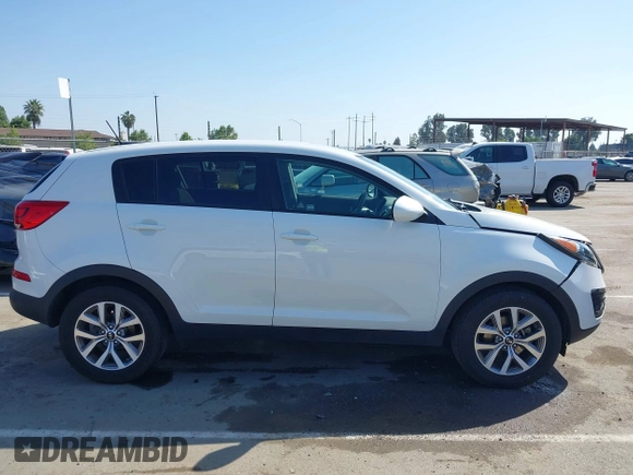 2015 Kia Sportage LX with VIN KNDPB3AC9F7715443, listed as a IAAI auction lot 42183933 with 115,211 mi miles and . Bid and sale history available at carsss.com. Image 13.