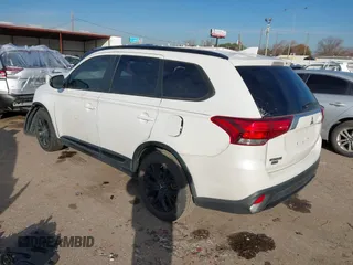 2018 Mitsubishi Outlander SE with VIN JA4AD3A38JZ051403, listed as a IAAI auction lot 41406598 with 116,190 mi miles and . Bid and sale history available at DreamBid. Image 3.