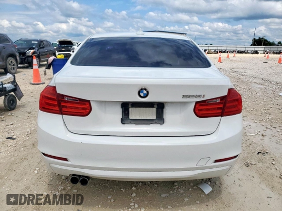 2015 BMW 3 Series 328i with VIN WBA3A5G57FNP34958, listed as a Copart auction lot 58589225 with 136,422 mi miles and Salvage title. Bid and sale history available at DreamBid. Image 6.