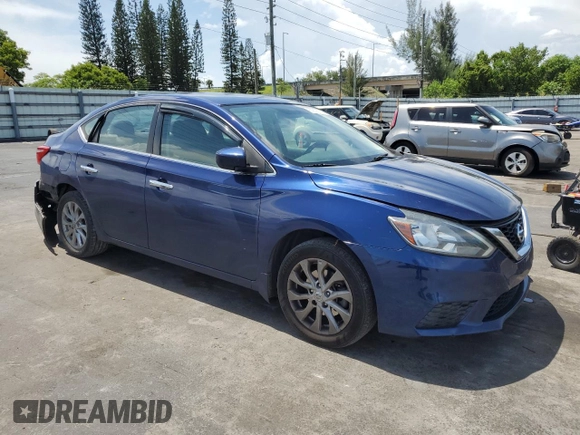 2017 Nissan Sentra S with VIN 3N1AB7AP3HY246418, listed as a Copart auction lot 63836115 with 125,419 mi miles and Salvage title. Bid and sale history available at DreamBid. Image 4.