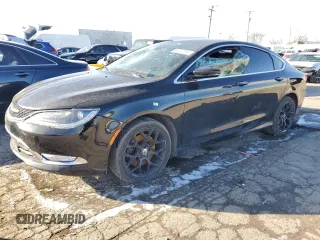 2016 Chrysler 200 C with VIN 1C3CCCEG4GN135818, listed as a Copart auction lot 43686035 with 115,078 mi miles and Clean Title. Bid and sale history available at carsss.com. Image 1.