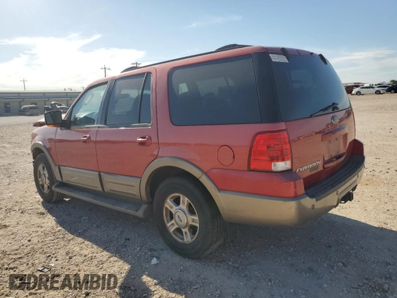 2003 Ford Expedition Eddie Bauer with VIN 1FMPU17L93LC60694, listed as a Copart auction lot 56562615 with 217,217 mi miles and Salvage title. Bid and sale history available at DreamBid. Image 2.