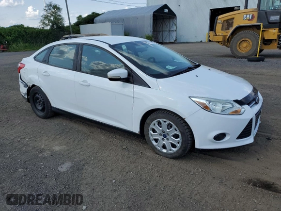2014 Ford Focus SE with VIN 1FADP3F29EL242451, listed as a Copart auction lot 64194624 with 167,346 mi miles and Non Repairable. Bid and sale history available at carsss.com. Image 4.