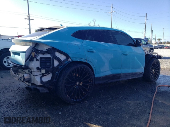 2020 Lamborghini Urus z VIN ZPBUA1ZL9LLA07459, wystawiony jako Copart lot #85200604 z przebiegiem 49 841 mil mil oraz Szkody całkowita. Historia ofert i sprzedaży dostępna na DreamBid. Obrazek 3.