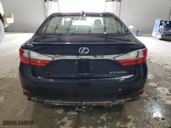 2016 Lexus ES 300h Hybrid with VIN JTHBW1GG4G2103645, listed as a Copart auction lot 44724145 with 0 mi miles and Salvage Title. Bid and sale history available at carsss.com. Image 6.