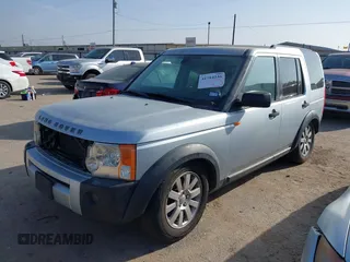 2006 Land Rover LR3 SE with VIN SALAE25446A387466, listed as a IAAI auction lot 41784236 with 158,395 mi miles. Bid and sale history available at carsss.com. Image 2.