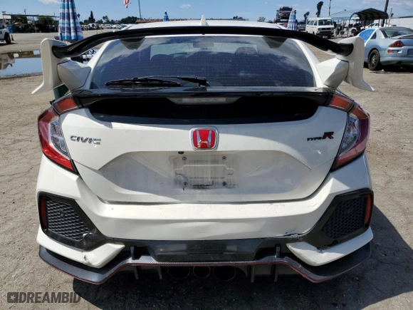 2019 Honda Civic Type R Touring with VIN SHHFK8G79KU200271, listed as a Copart auction lot 51003775 with 0 mi miles and Salvage Title. Bid and sale history available at carsss.com. Image 6.