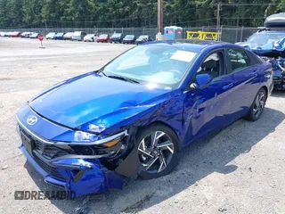 2024 Hyundai Elantra SEL with VIN KMHLS4DG7RU771675, listed as a IAAI auction lot 42575704 with 3,716 mi miles and . Bid and sale history available at DreamBid. Image 2.
