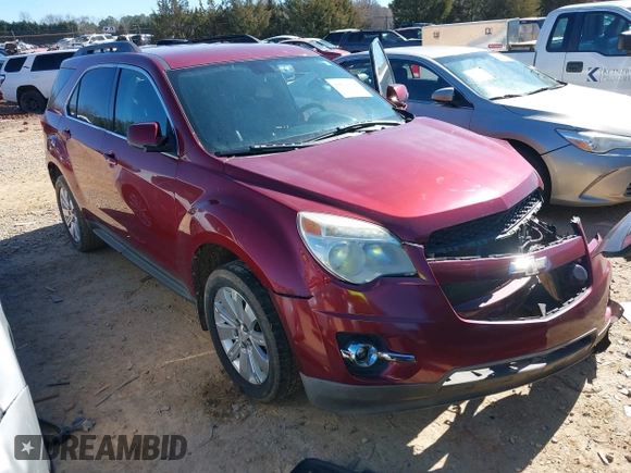 2011 Chevrolet Equinox LT with VIN 2CNALPEC1B6221488, listed as a IAAI auction lot 41629837 with 91,105 mi miles. Bid and sale history available at carsss.com. Image 1.