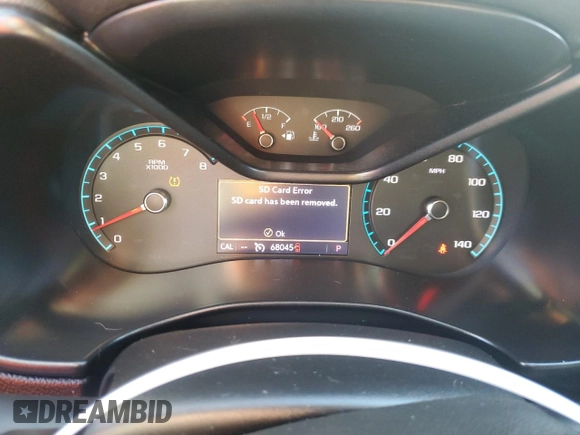 2019 Chevrolet Colorado 2WD Z71 with VIN 1GCGSDEN7K1290576, listed as a Copart auction lot 83950444 with 68,045 mi miles and Salvage Title. Bid and sale history available at carsss.com. Image 9.