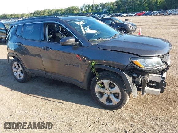 2018 Jeep Compass Latitude z VIN 3C4NJDBB7JT400246, wystawiony jako IAAI lot #42515966 z przebiegiem 39 094 mil mil oraz . Historia ofert i sprzedaży dostępna na DreamBid. Obrazek 1.