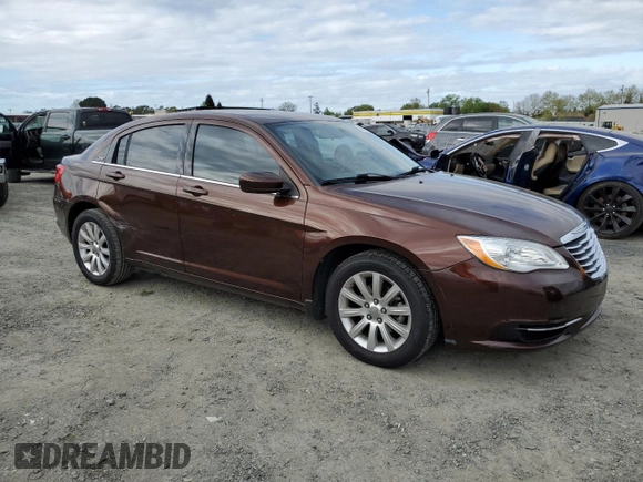 2012 Chrysler 200 Touring with VIN 1C3CCBBB1CN206146, listed as a Copart auction lot 50829435 with 77,982 mi miles and Salvage Title. Bid and sale history available at carsss.com. Image 4.