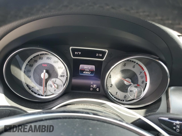 2016 Mercedes-Benz CLA 250 with VIN WDDSJ4EB0GN308201, listed as a Copart auction lot 65979043 with 40,852 mi miles and . Bid and sale history available at DreamBid. Image 9.