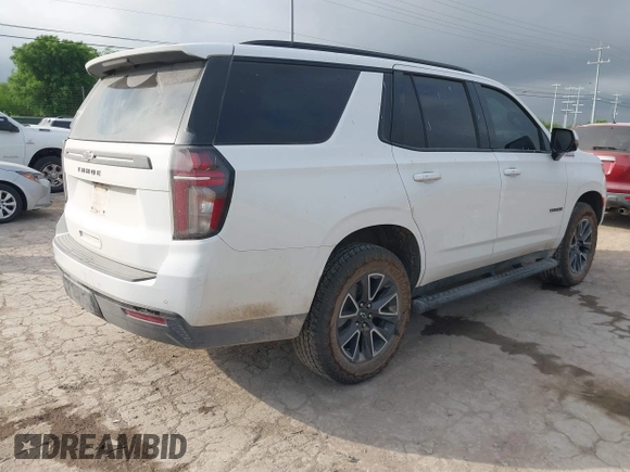 2024 Chevrolet Tahoe Z71 with VIN 1GNSKPKD5RR319258, listed as a IAAI auction lot 42044649 with 18,669 mi miles and . Bid and sale history available at DreamBid. Image 4.