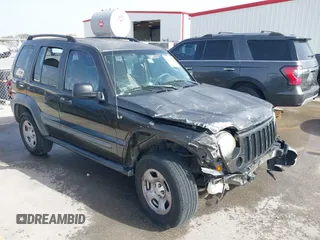 2005 Jeep Liberty Sport with VIN 1J4GK48K05W505248, listed as a IAAI auction lot 41753671 with 172,315 mi miles. Bid and sale history available at carsss.com. Image 1.