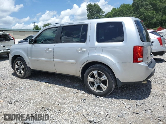 2013 Honda Pilot EX-L with VIN 5FNYF4H59DB023051, listed as a Copart auction lot 64324055 with 189,519 mi miles and Salvage title. Bid and sale history available at DreamBid. Image 2.