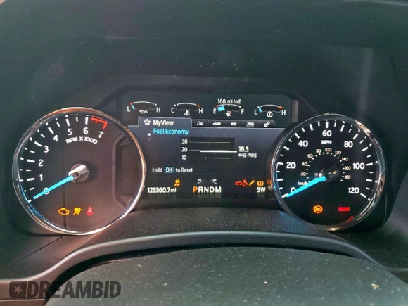 2020 Ford Expedition Max Limited with VIN 1FMJK1KT3LEA11685, listed as a Copart auction lot 58217265 with 123,360 mi miles and Salvage title. Bid and sale history available at DreamBid. Image 9.
