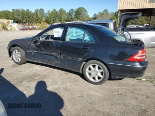 2002 Mercedes-Benz C 230/260/280/320 with VIN WDBRF64J82F278557, listed as a Copart auction lot 45290925 with Not Provided miles and Salvage Title. Bid and sale history available at DreamBid. Image 2.