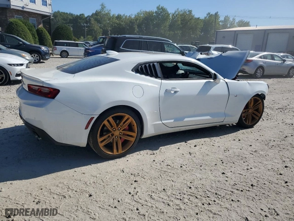 2018 Chevrolet Camaro 2LT with VIN 1G1FD1RS1J0153201, listed as a Copart auction lot 70767724 with 0 mi miles and Salvage Title. Bid and sale history available at carsss.com. Image 3.