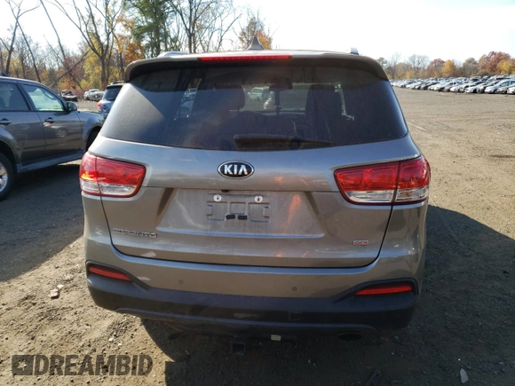 2016 Kia Sorento LX with VIN 5XYPGDA38GG179368, listed as a Copart auction lot 76498914 with 44,709 mi miles and Non Repairable. Bid and sale history available at DreamBid. Image 6.