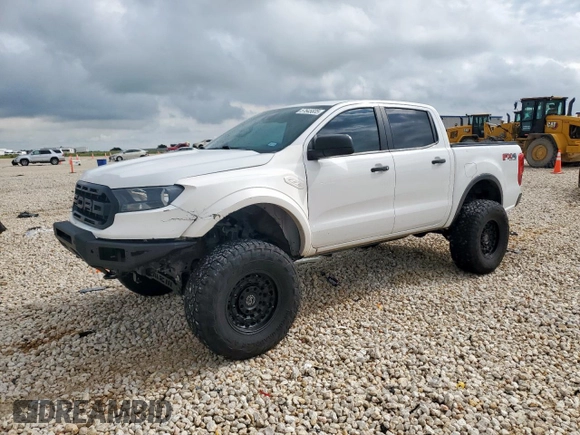 2019 Ford Ranger XL with VIN 1FTER4FHXKLA83552, listed as a Copart auction lot 57645535 with 120,597 mi miles and Clean title. Bid and sale history available at DreamBid. Image 1.