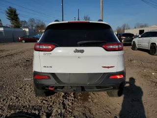 2018 Jeep Cherokee Trailhawk with VIN 1C4PJMBB0JD512787, listed as a Copart auction lot 48319185 with 0 mi miles and Salvage Title. Bid and sale history available at carsss.com. Image 6.