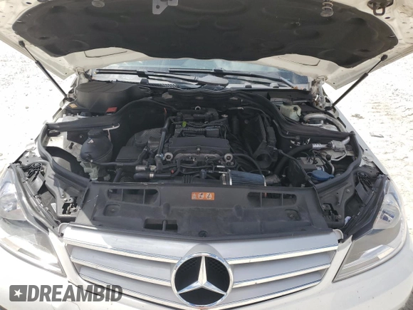 2014 Mercedes-Benz C 250 with VIN WDDGJ4HB5EG197566, listed as a Copart auction lot 53787975 with 124,003 mi miles and Salvage Title. Bid and sale history available at DreamBid. Image 11.