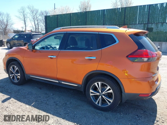 2017 Nissan Rogue SL with VIN 5N1AT2MV7HC751485, listed as a IAAI auction lot 42070057 with 93,921 mi miles. Bid and sale history available at carsss.com. Image 3.