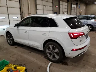 2023 Audi Q5 Premium with VIN WA1ABAFY5P2080454, listed as a Copart auction lot 86374214 with 13,536 mi miles and Salvage Title. Bid and sale history available at carsss.com. Image 2.