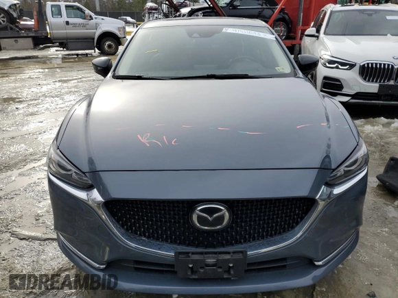 2021 Mazda 6 Carbon Edition with VIN JM1GL1WY9M1616420, listed as a Copart auction lot 41511095 with 50,236 mi miles and Salvage Title. Bid and sale history available at DreamBid. Image 5.