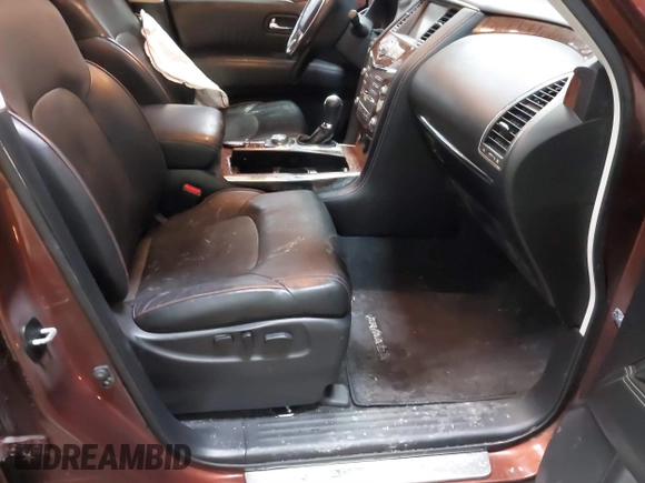 2017 Nissan Armada SV with VIN JN8AY2NC3H9502234, listed as a IAAI auction lot 41579070 with 92,439 mi miles and . Bid and sale history available at DreamBid. Image 5.