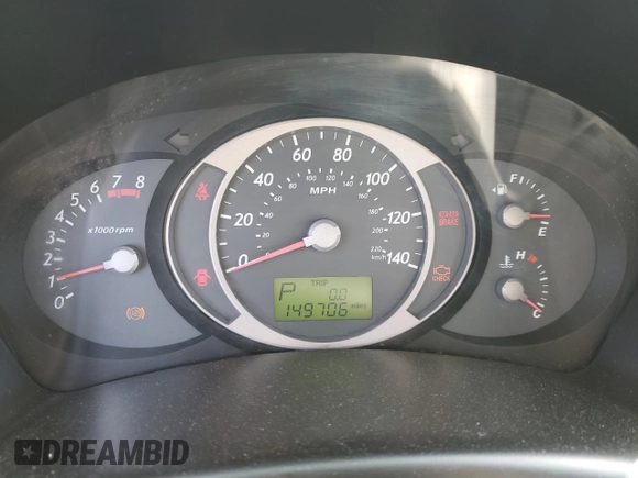 2005 Hyundai Tucson GLS with VIN KM8JN72D75U169698, listed as a Copart auction lot 71572094 with 149,706 mi miles and Salvage Title. Bid and sale history available at carsss.com. Image 9.
