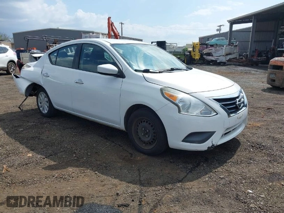 2016 Nissan Versa S with VIN 3N1CN7AP5GL837734, listed as a IAAI auction lot 41529623 with 107,925 mi miles. Bid and sale history available at carsss.com. Image 1.