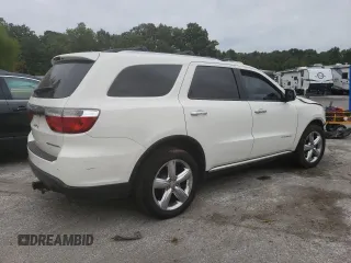 2011 Dodge Durango Citadel with VIN 1D4RD5GG4BC711295, listed as a Copart auction lot 71058884 with 208,639 mi miles and Salvage title. Bid and sale history available at DreamBid. Image 3.