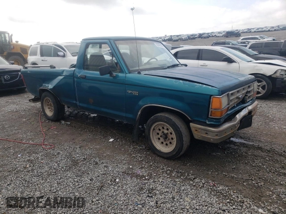 1992 Ford Ranger with VIN 1FTCR10AXNUB23337, listed as a Copart auction lot 53846484 with 624,472 mi miles and Non Repairable. Bid and sale history available at carsss.com. Image 4.
