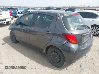 2015 Toyota Yaris L with VIN VNKKTUD32FA037394, listed as a IAAI auction lot 41753236 with Not Provided miles and . Bid and sale history available at DreamBid. Image 3.