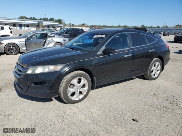 2010 Honda Accord Crosstour EX-L with VIN 5J6TF1H57AL011296, listed as a Copart auction lot 50495385 with 192,282 mi miles and Salvage Title. Bid and sale history available at carsss.com. Image 1.