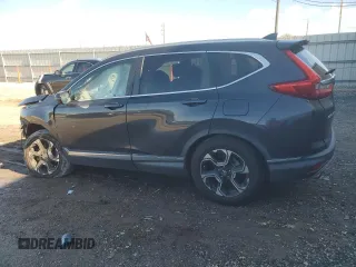 2018 Honda CR-V Touring with VIN 2HKRW1H94JH507406, listed as a Copart auction lot 86980214 with 76,527 mi miles and Salvage Title. Bid and sale history available at DreamBid. Image 2.