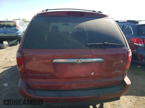 2006 Chrysler Town & Country LWB Touring with VIN 2A4GP54L36R921116, listed as a Copart auction lot 73257324 with 237,993 mi miles and Clean Title. Bid and sale history available at carsss.com. Image 6.
