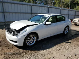 2008 Infiniti G35 with VIN JNKBV61E28M221786, listed as a Copart auction lot 76457114 with 109,191 mi miles and Salvage Title. Bid and sale history available at DreamBid. Image 1.