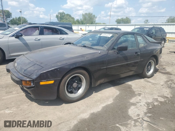 1984 Porsche 944 z VIN WP0AA0945EN462393, wystawiony jako Copart lot #60864325 z przebiegiem 97 056 mil mil oraz Czysty tytuł • Clean title. Historia ofert i sprzedaży dostępna na DreamBid. Obrazek 1.