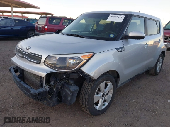 2017 Kia Soul with VIN KNDJN2A24H7474487, listed as a IAAI auction lot 41888815 with 119,105 mi miles. Bid and sale history available at carsss.com. Image 17.